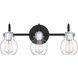 Andrews 3 Light 22.00 inch Bathroom Vanity Light