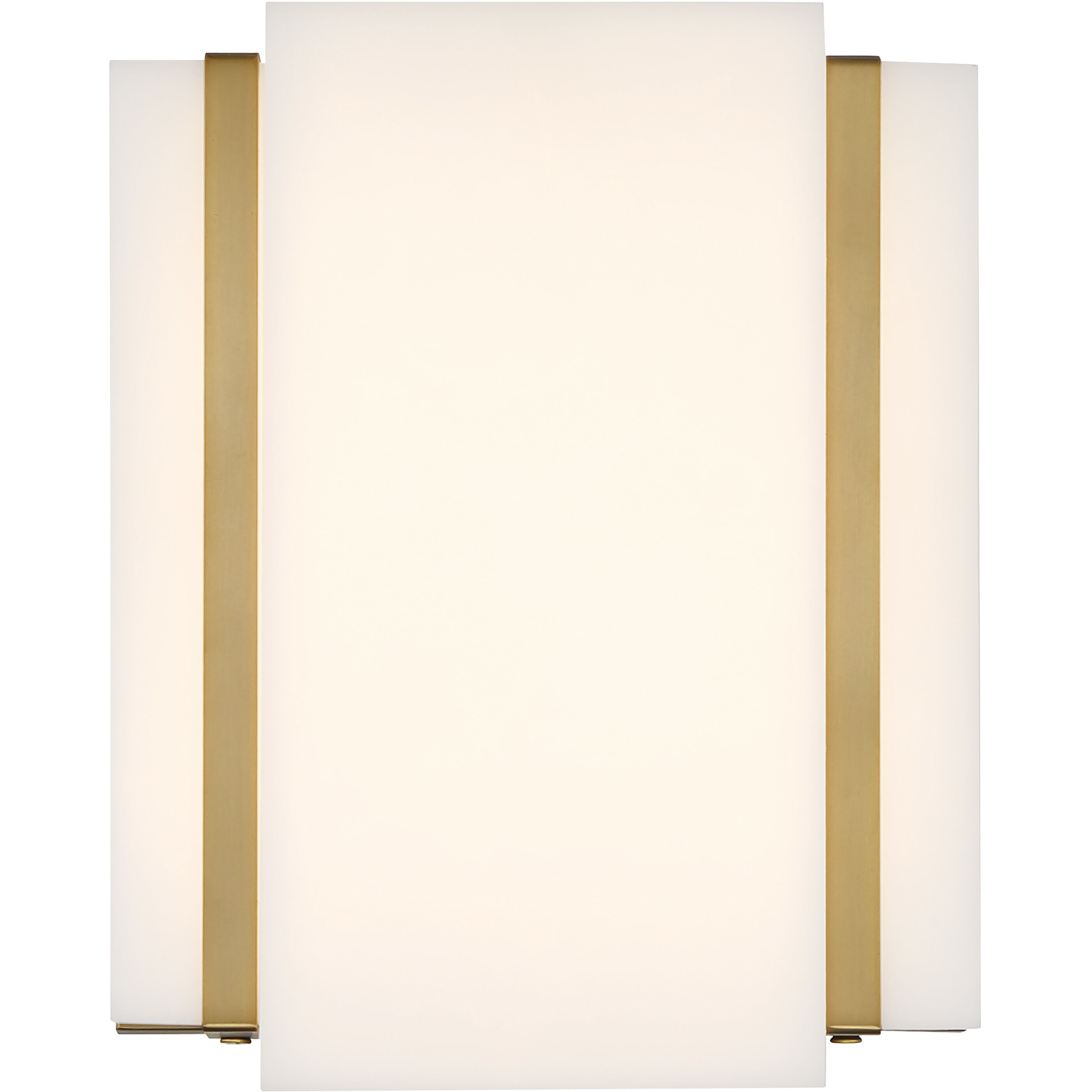 Tanzac LED 8 inch Soft Brass Wall Sconce Wall Light