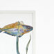 Tropical Paradise Multi and Blue and Orange and White Framed Art, The Studio