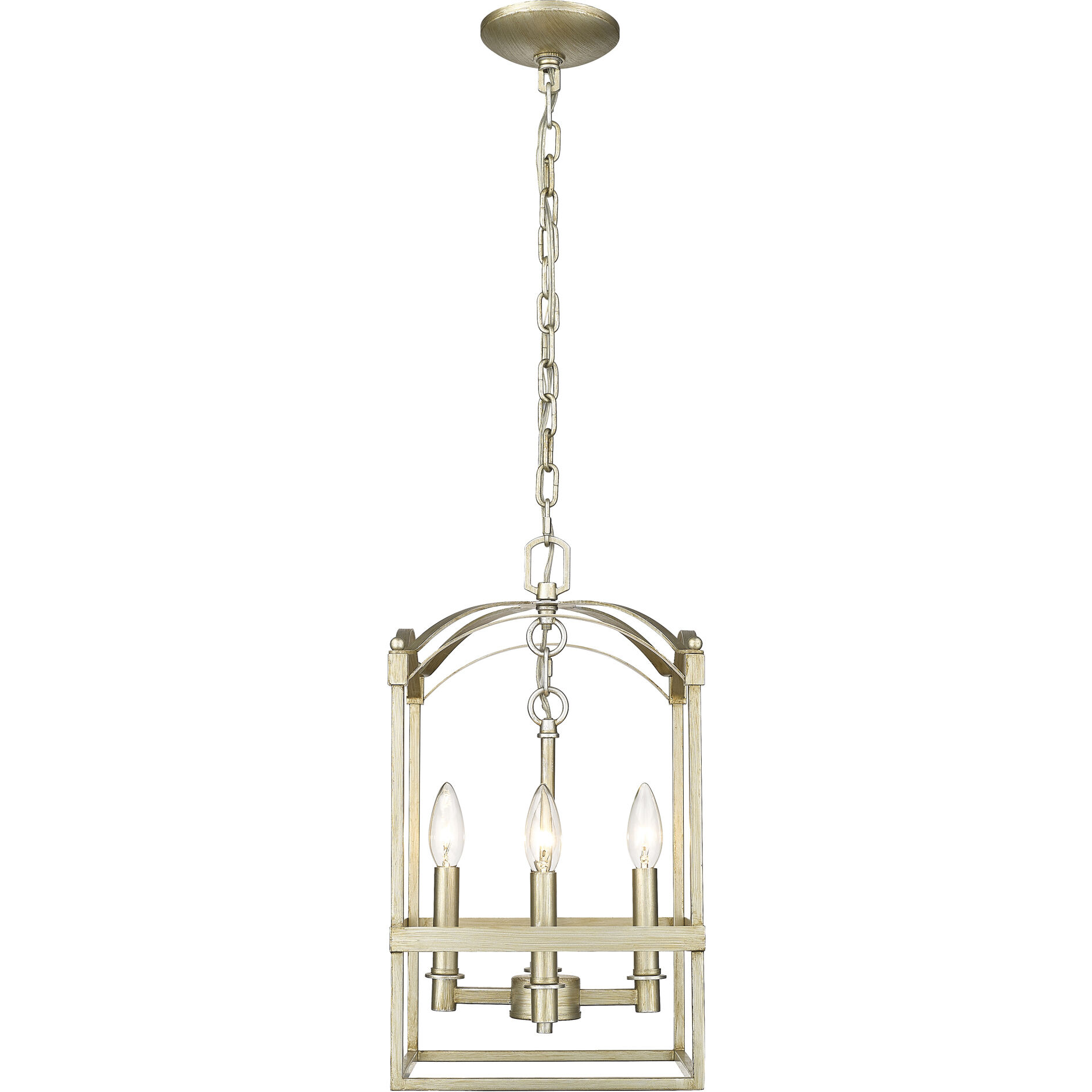 Cormac 4 Light 10 inch Washed Gold Pendant Ceiling Light