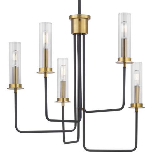 Rainey 5 Light 24 inch Graphite Chandelier Ceiling Light