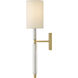 Anika 1 Light 4.75 inch Lacquered Brass Sconce Wall Light