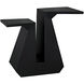Gaston 30 X 25 inch Matte Black Console/Side Table