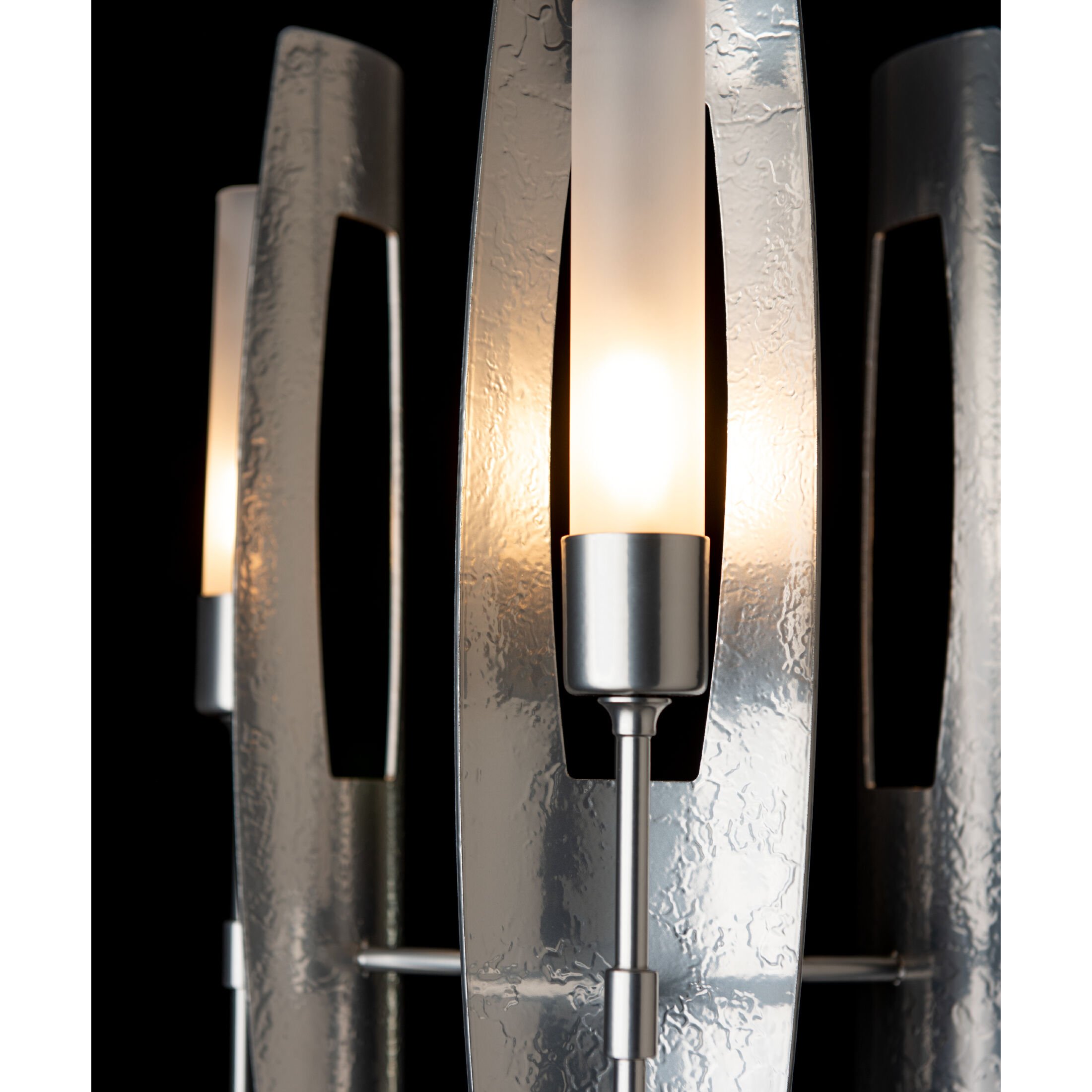 Passage 3 Light 16 inch Sterling Pendant Ceiling Light in Frosted