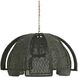 Kamari 3 Light 35.5 inch Antique Brass Pendant Ceiling Light