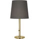 Rico Espinet Buster Chica 28.75 inch 150.00 watt Polished Brass Accent Lamp Portable Light in Smoke Gray
