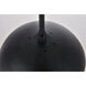 Eclipse 5 Light 18 inch Black Pendant Ceiling Light