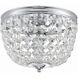 Nola 2 Light 11.5 inch Polished Chrome Flush Ceiling Light