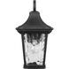 Marquette 1 Light 16 inch Textured Black Outdoor Wall Lantern, with DURASHIELD, Medium