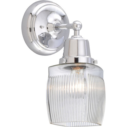 Aditi Colton 1 Light 5.5 inch Polished Chrome Sconce Wall Light, Aditi