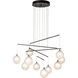Fritz 10 Light 37.4 inch Oil Rubbed Bronze Mobile Pendant Ceiling Light
