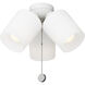 Windom LED Matte White Fan Light Kit