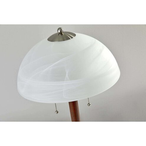 Lexington 23 inch 60.00 watt Walnut Table Lamp Portable Light