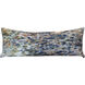Cameron 36 X 6 inch Multi - Blue and Green and Orange and White Pillow