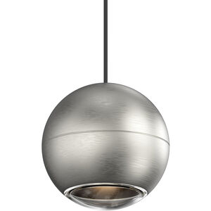 Hemisphere LED 4 inch Natural Anodized Pendant Ceiling Light