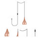 Nora 1 Light 6 inch Honey Gold Pendant Ceiling Light
