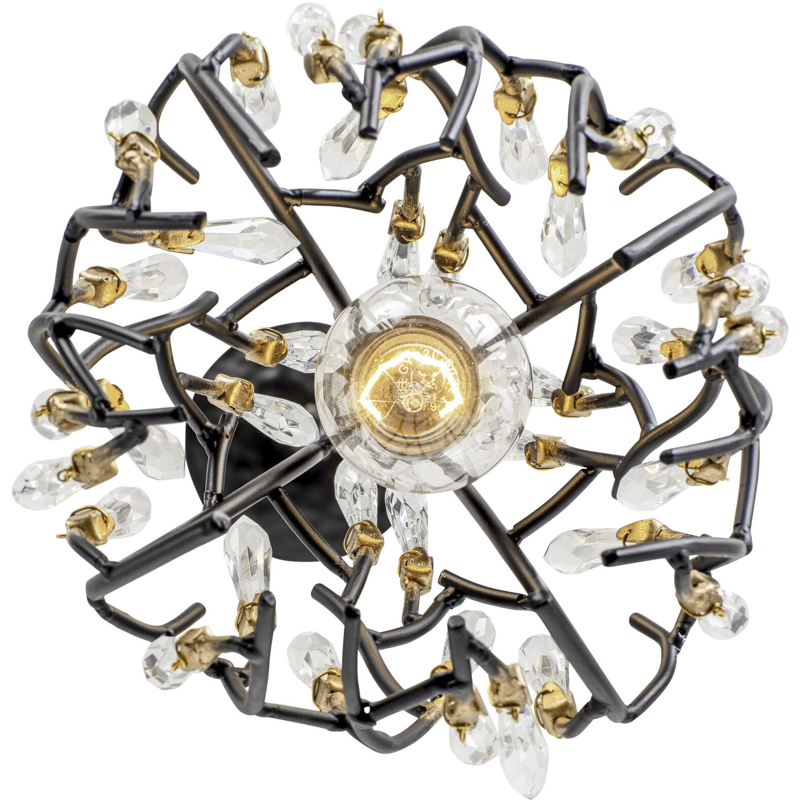 Bask 1 Light 8 inch Matte Black Mini Pendant Ceiling Light