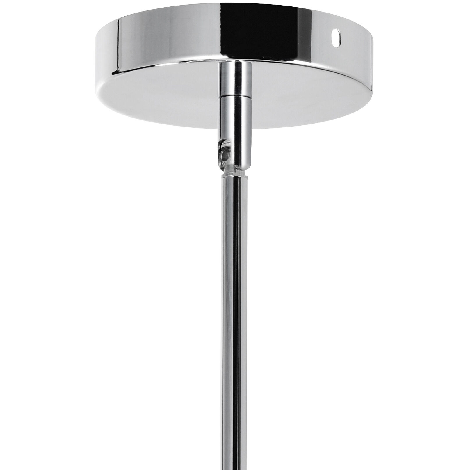 Water Drop 6 Light 18 inch Chrome Drum Shade Chandelier Ceiling Light in Black