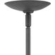 Warby 1 Light 9.5 inch Aged Zinc with Heritage Brass Indoor Pendant Ceiling Light in Clear