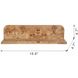 Anita 18.9 inch Brown Wall Shelf
