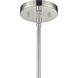 Somerville 1 Light 12 inch Polished Nickel Pendant Ceiling Light
