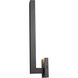 Edge LED 18.5 inch Black Outdoor Wall Light