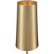 Matthias 65 inch 100.00 watt Aged Brass Floor Lamp Portable Light