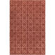 Lydia 108 X 72 inch Dark Brown Rug