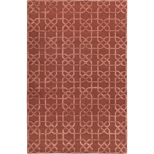 Lydia 108 X 72 inch Dark Brown Rug