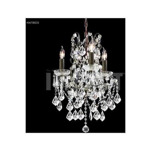 Charleston 3 Light 15 inch Bronze Chandelier Ceiling Light