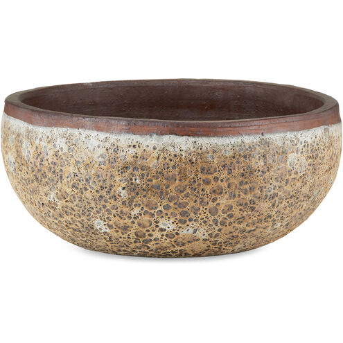 Lyra Reactive Cream Planter, Large