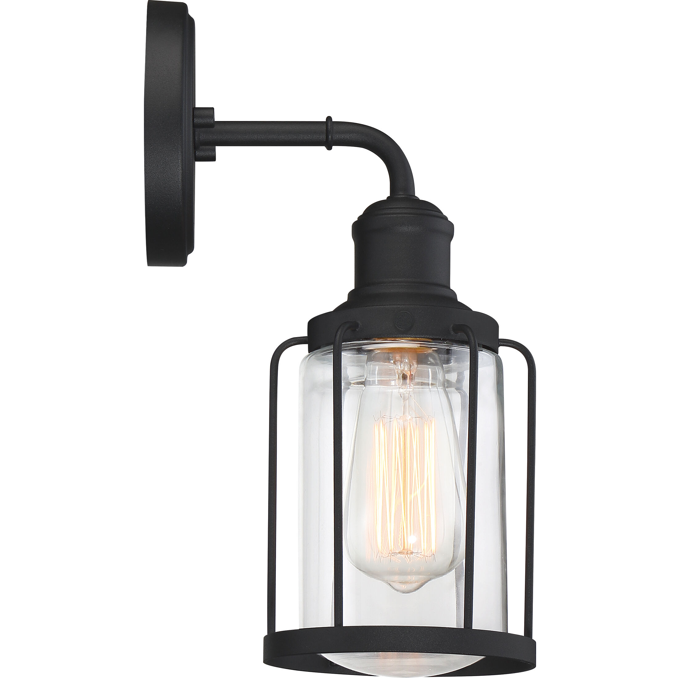 Ludlow 1 Light 5 inch Earth Black Wall Sconce Wall Light