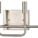 Park Slope 4 Light 19 inch Brushed Nickel Vanity Light Wall Light, Medium