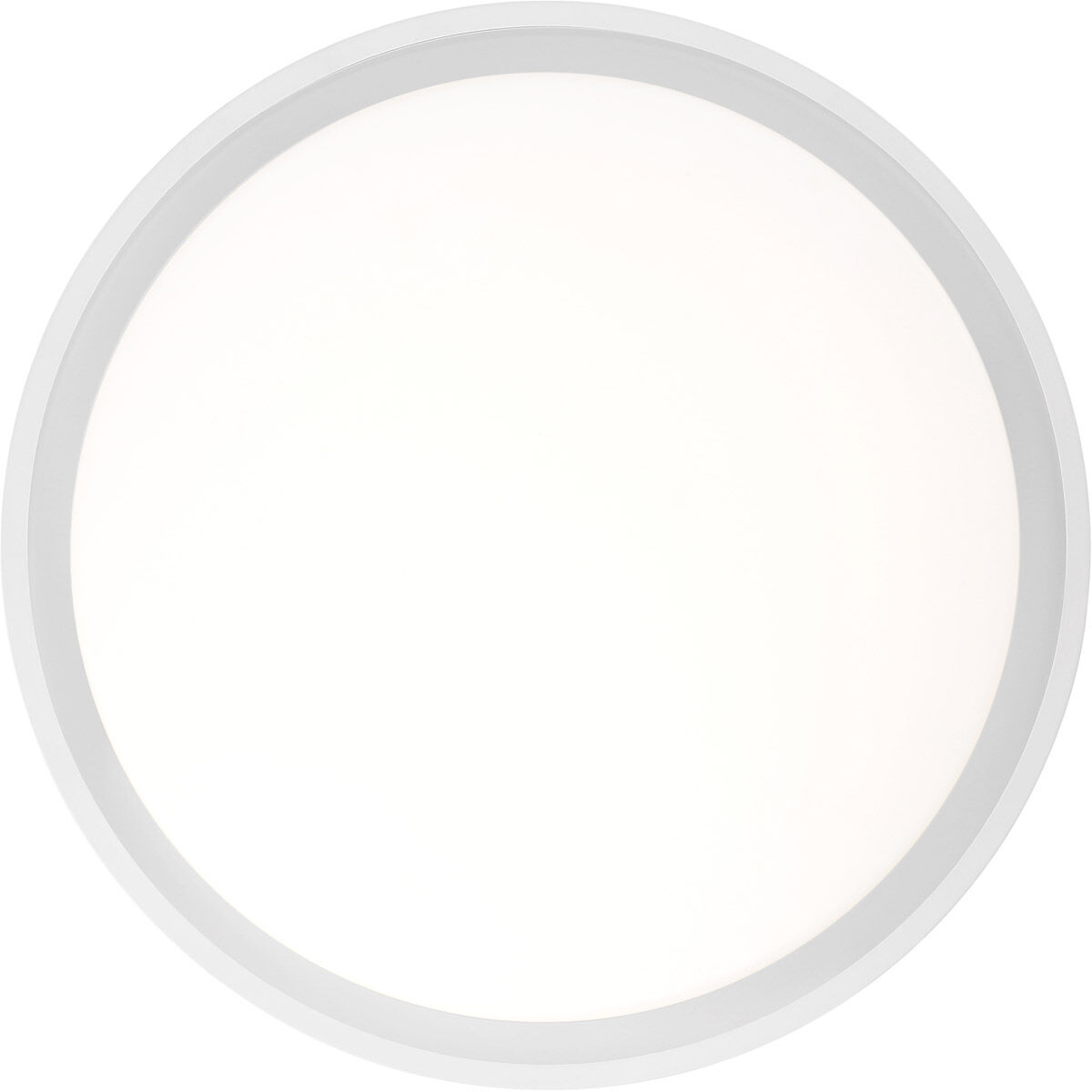 Lucia LED 21.75 inch White Flush Mount Ceiling Light