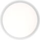 Lucia LED 21.75 inch White Flush Mount Ceiling Light