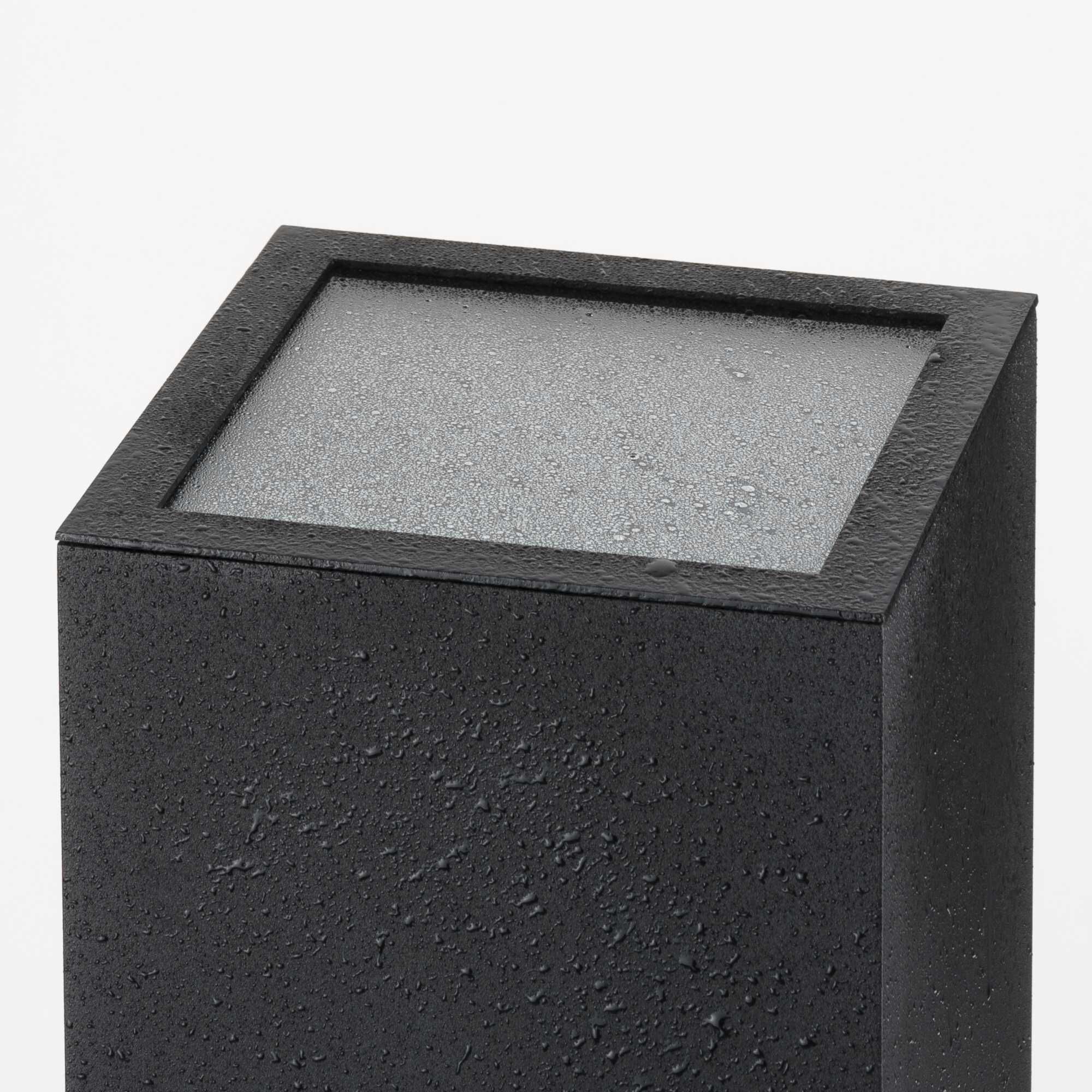 Cylinder Lens Black Square Cylinder Cover