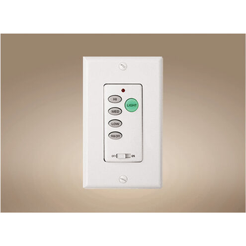 North Avenue White Fan Wall Control Kit