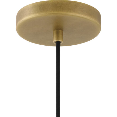 Mist 1 Light 11.75 inch Legacy Brass Pendant Ceiling Light