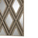 Tahira 72 X 24 inch Ivory and Chestnut Gray Wall Mirror