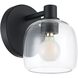 Valentina 1 Light 6.25 inch Matte Black Vanity Light Wall Light