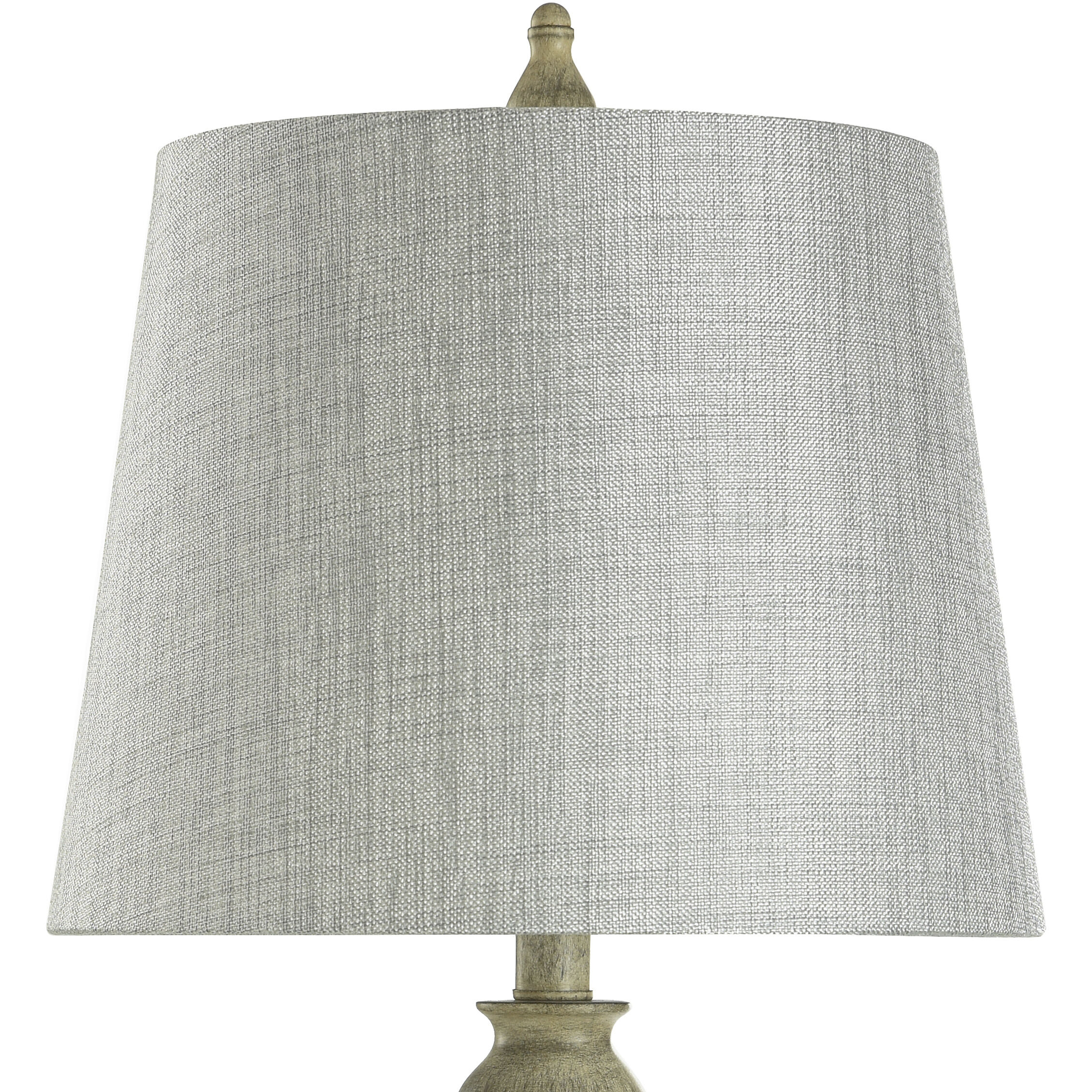 Distressed Carol Table Lamp Gray Stylecraft