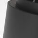 Drew & Jonathan Dartmore 1 Light 10 inch Midnight Black Flush Mount Ceiling Light, Small