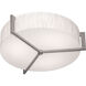 Apex 1 Light 21 inch Weathered Grey Flush Mount Ceiling Light