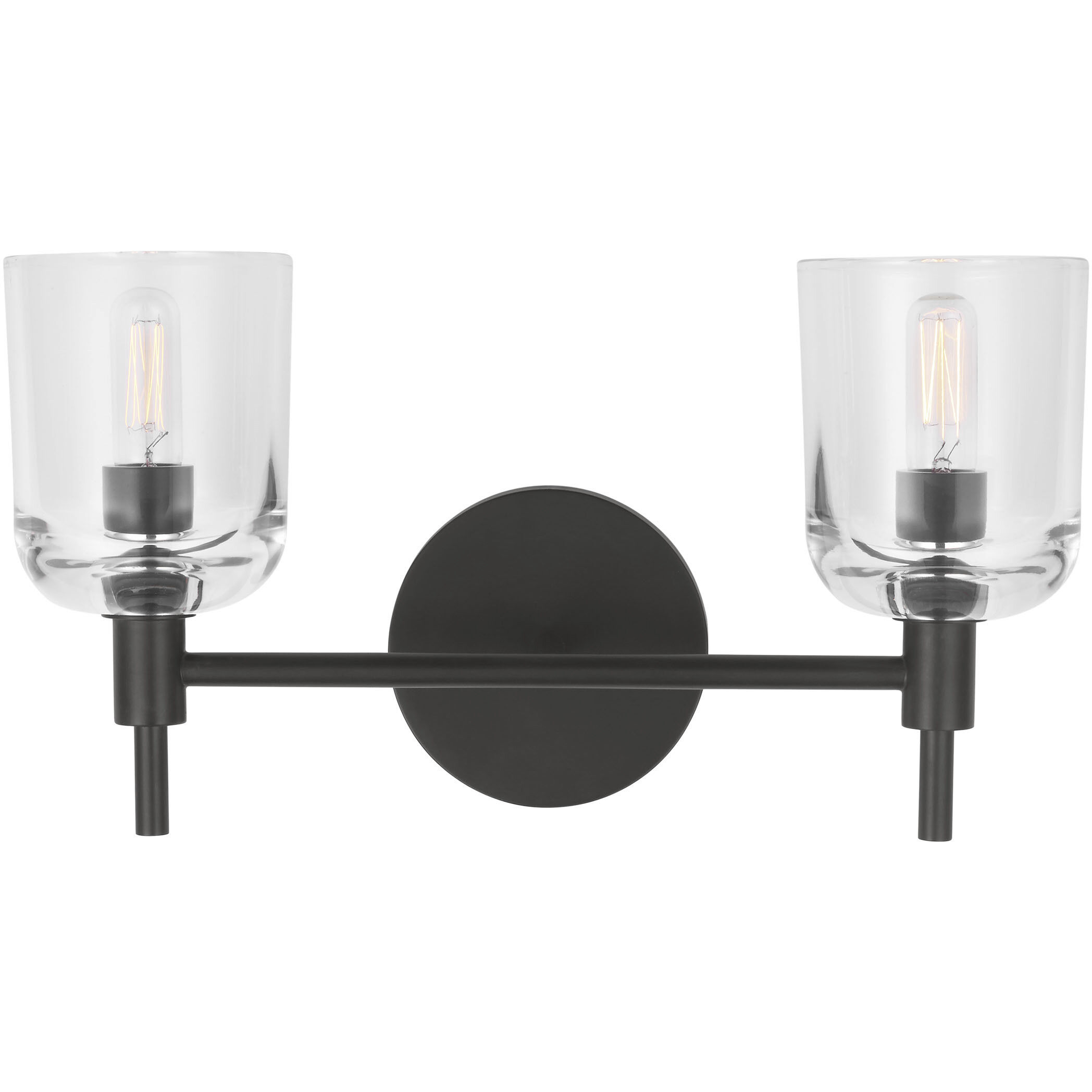 Thom Filicia Hartley 2 Light 15 inch Aged Iron Bath Vanity Wall Light