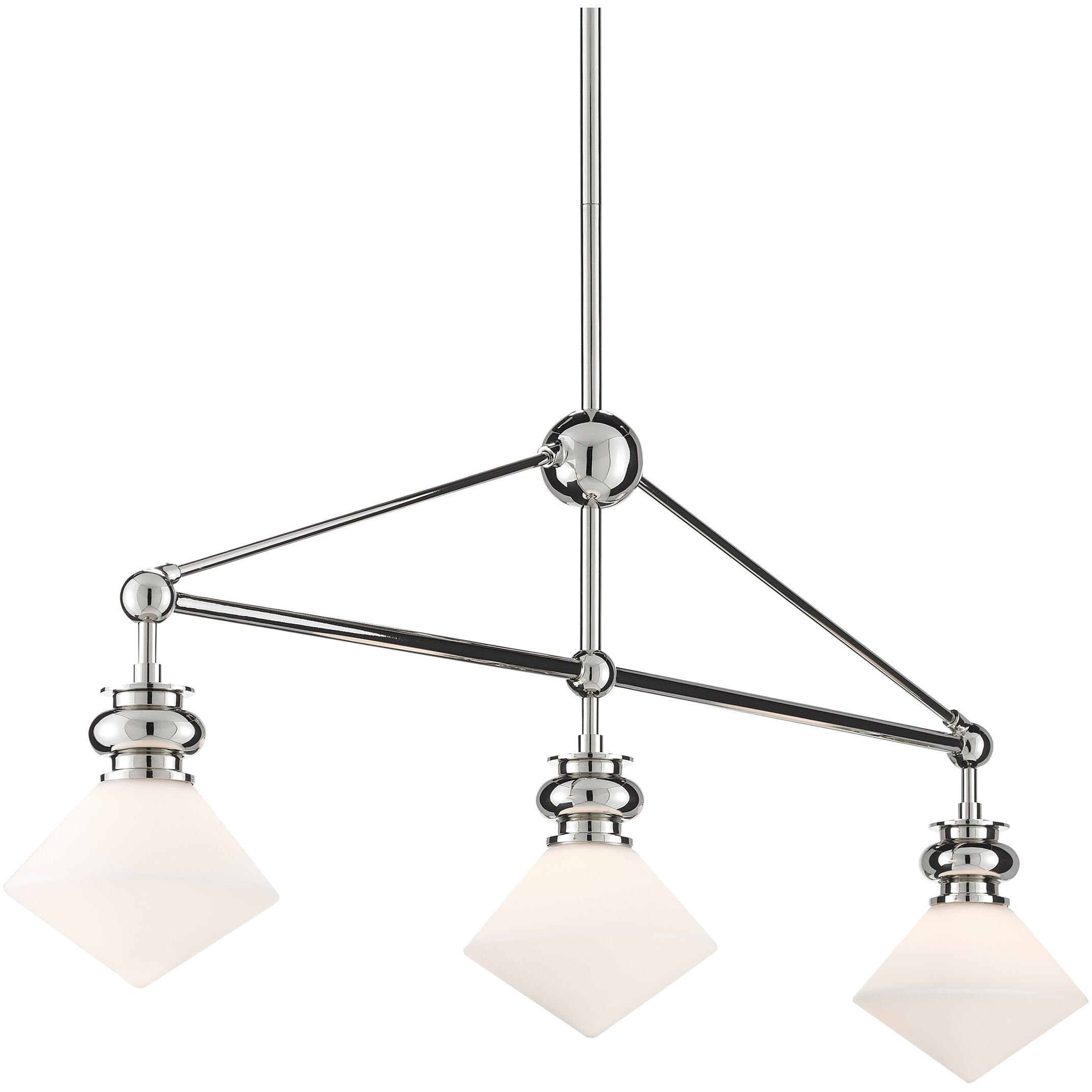 Rycroft Linear Chandelier Ceiling Light, Rectangular