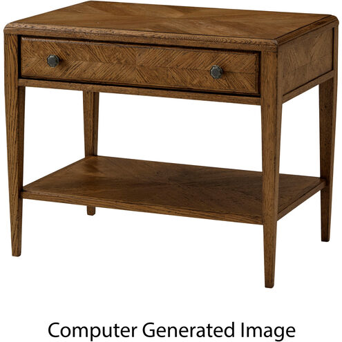 Nova 29 X 24 inch Dusk Drawer Side Table