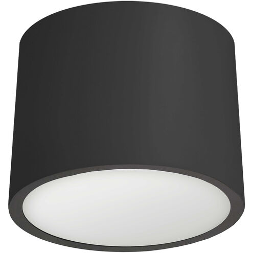 Echo LED 9.75 inch Matte Black Flush Mount Ceiling Light