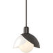 Brooklyn 1 Light 9.4 inch Oil Rubbed Bronze Mini Pendant Ceiling Light