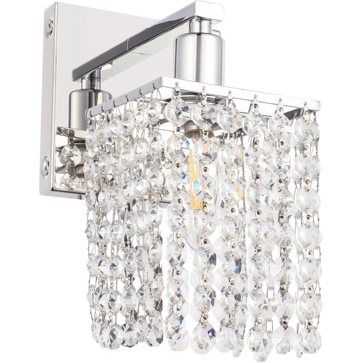 Phineas 1 Light 5 inch Chrome Wall sconce Wall Light