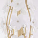 Petal Court 9 Light 36 inch French Gold Pendant Ceiling Light